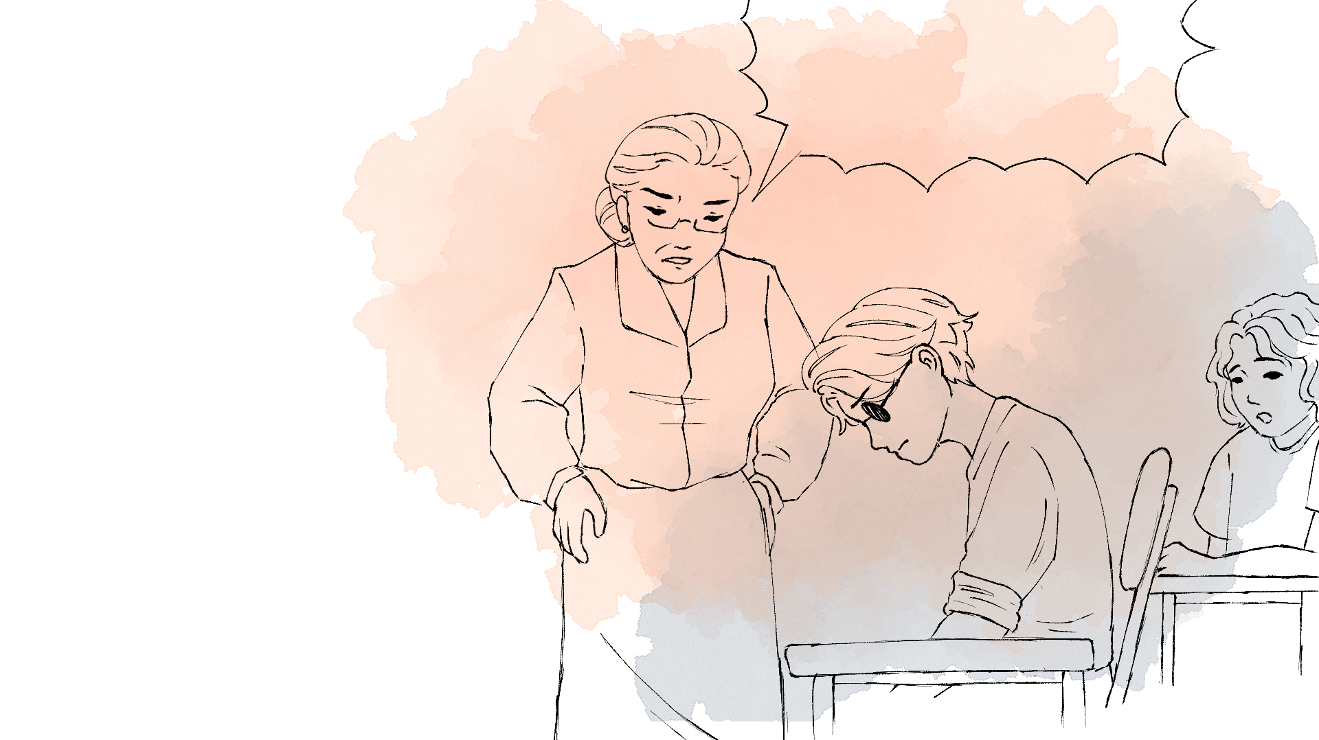 Ilustrasi dosen tidak mengerti